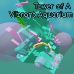 tower of a vibrant aquarium