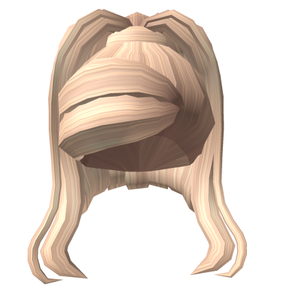 Blonde Aesthetic Curly High Ponytail - Roblox