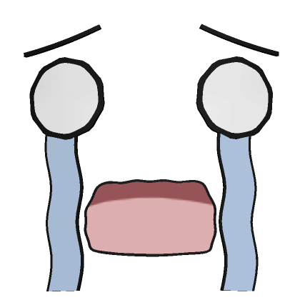 Crying Anime Face | Roblox Item - Rolimon's