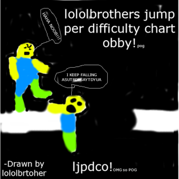 lololbrothers jump per difficulty chart obby