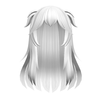 Cute White hair - Roblox