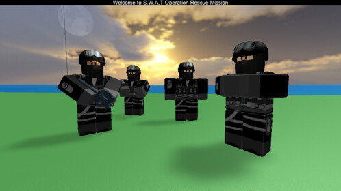 SWAT police mission - Roblox