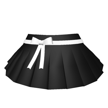 Kawaii Black Chibi Doll Skirt