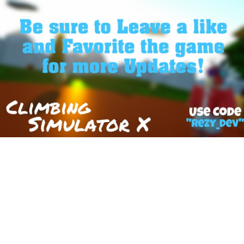 [⭐] Climbing Simulator X | Use Code "Rezy_Dev"!