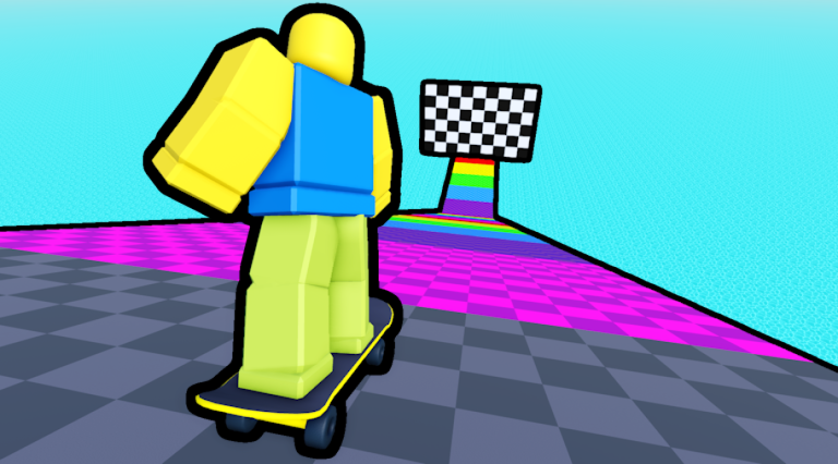 Skateboard Race Clicker