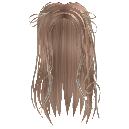 Blonde Tied Braids Long Hair - Roblox