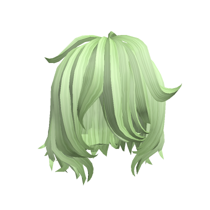 Dreamy Cute Anime Bed Hair - Green - Roblox