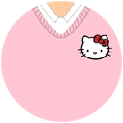 T-shirt pink hello Kitty - Roblox