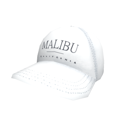 Roblox Item Slogan Cap - Malibu