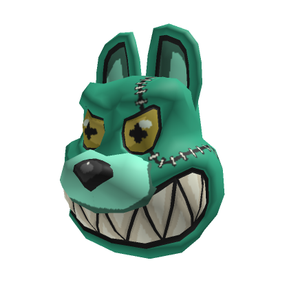 Roblox Item Teal Smiling Teddy