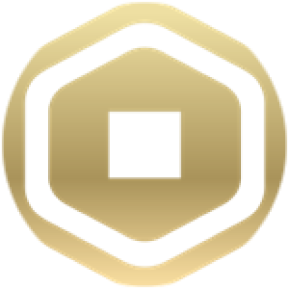 Robux 2019 logo gold svg roblox