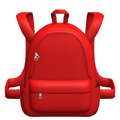 Roblox Item Red Backpack
