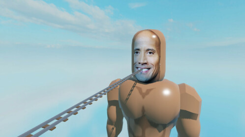 The rock sus - Roblox