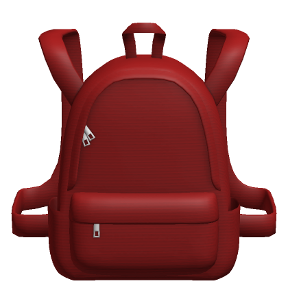 Dark Red Backpack - Roblox