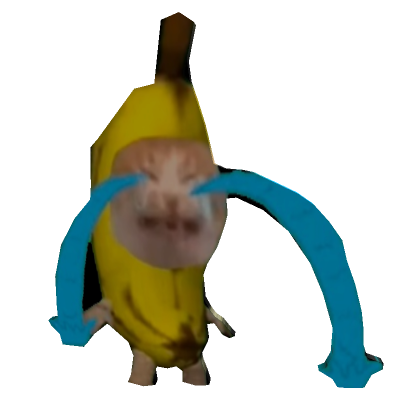 Sad best sale banana cat