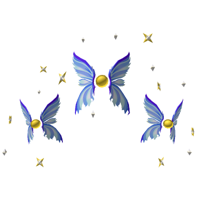 Roblox Item Mystical Fairy Aura - Blue