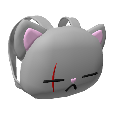 Grumpy store cat backpack