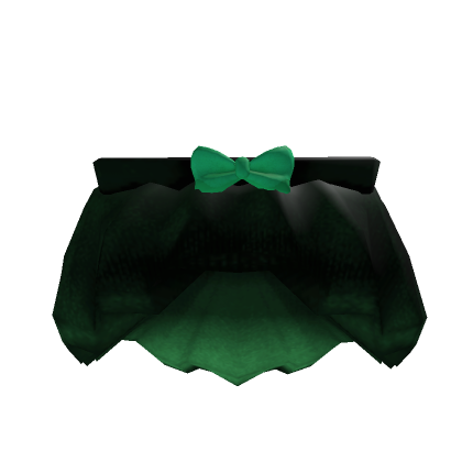 Roblox Item Green Gothic Skirt w/ Bow 1.0