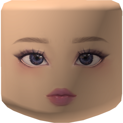 Baby Doll Glam Face Beige Roblox Item Rolimon s