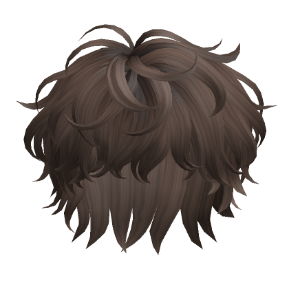 Messy Curly Hair(Brown)'s Code & Price - RblxTrade
