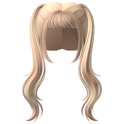 Cute Anime Hair (Blonde)'s Code & Price - RblxTrade