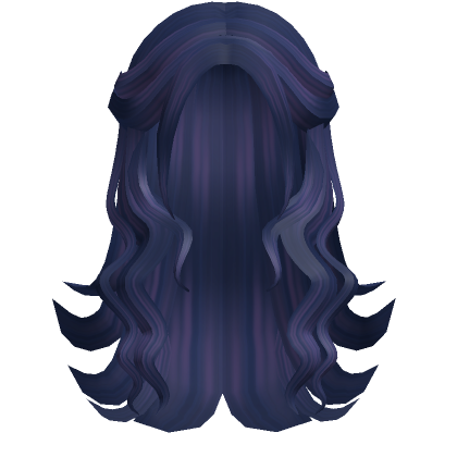 Blue Whoosh Hair, Roblox Wiki