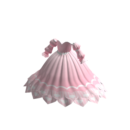 Pink Valentines Princess Gown | Roblox Item - Rolimon's