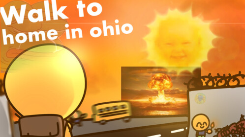 Caminar a casa en OHIO - Roblox