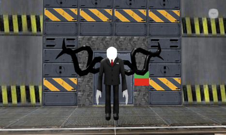 Slender Man is Attacking Area 51 - Roblox
