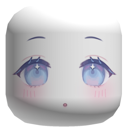 Chibi Anime Aesthetic Mask Face