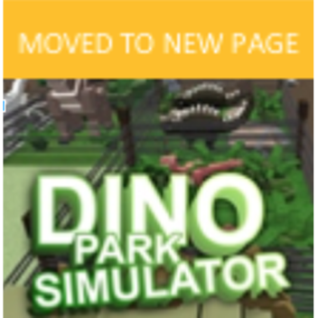 Dinosaur Park Simulator [MOVED]