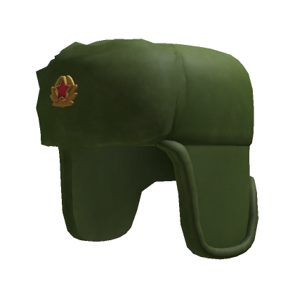 Roblox Item Green Soviet Ushanka