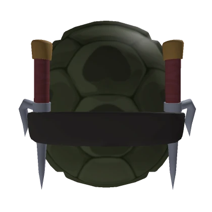 [ Lekar ] Turtle Warrior Shell with Sai | Roblox Item - Rolimon's
