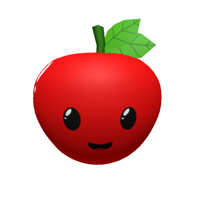 🍎 Happy Apple Head 🍎 | Roblox Item - Rolimon's